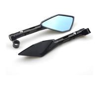 Espejos Retrovisores Moto para Z900 Z900RS Z800 Z1000 Accesorios Motocicletas CNC Aluminio Espejos Vidrio Retrovisor Retrovisor(Short Black)