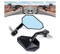 Espejos Retrovisores Motocicleta 7/8 "y 22mm Espejo Retrovisor Universal Manillar Extremo Barra Scooter