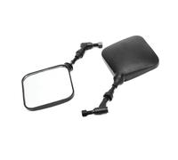 Espejos Retrovisores Motocicleta Para SUZUKI Para DR200 Para DR250 Para DR350 Negro Dual Sport Espejo Retrovisor Para Motocicleta Espejos Retrovisores Laterales