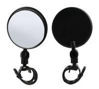 Espejos Retrovisores para Bicicleta, Manillar Ajustable 360°, Espejo Convexo de Gran Angular HD, Accesorios de Seguridad para Bicicleta de Montaña y Patinete Eléctrico, Pack de 2 Unidades