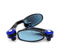 Espejos Retrovisores para Manillar De Motocicleta, Accesorios para Yam&AHA Majesty 125 Blaster XT 660 FZ25 XVS 950 Aerox 50cc MT03(B)