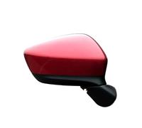 Espejos Retrovisores Para Mazda Para CX-5 CX5 2011-2014 Espejo Retrovisor Lateral Para Puerta De Con Calefacción Y Luz Giro Plegable Eléctrico(Army Green)