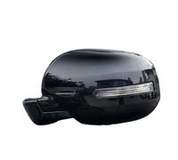 Espejos Retrovisores Para Mitsubishi Para Outlander 2014-2019 Conjunto Retrovisor 9 Pines Espejo Lateral 2015-2018 Señal Giro Calefactada Potencia(L Black)