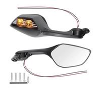 Espejos retrovisores para moto Accesorios Para Motocicletas: Espejos Retrovisores Con Intermitentes Izquierdo Y Derecho Para CBR 250R 2011-2014 2015 2016 300R 2013-2016