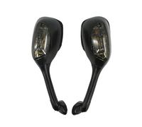Espejos retrovisores para moto Espejos Retrovisores Laterales Con Luces Direccionales Motocicleta Para Suzuki GSXR 600 750 1000 K5 K6 K7 K8 K9 SV650 SV1000 2005-2015(A-style-Brown Shell)
