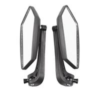 Espejos retrovisores para motocicleta, 2 unidades por par, para bicicleta eléctrica, scooter, scooter, 8 mm y 10 mm, de plástico ABS, accesorios para moto. Espejos traseros