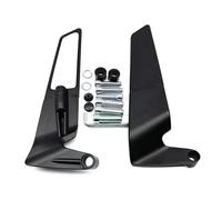 Espejos retrovisores para Motocicleta Stealth Winglets Espejo para Girar Espejos Ajustables para Aprilia SR GT 200 SR MAX 250 300 125 APR 300 SXR 125