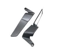 Espejos Retrovisores Stealth Winglets De Fibra De Carbono For Motocicleta, Compatibles Con Honda CB125R CB1000R CB600F CB300F CB650F CB500X CB500F CB1300(B)