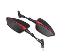 Espejos Retrovisores Traseros Motocicletas Para Keeway Para Hurricane 50, Para Vieste 300, Para Zahara Para Cityblade Para K-Light RKV RKF 125 RKS 150(Red)
