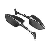 Espejos Retrovisores Traseros Motocicletas Para Keeway Para Hurricane 50, Para Vieste 300, Para Zahara Para Cityblade Para K-Light RKV RKF 125 RKS 150(Plata)