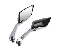 Espejos Retrovisores Universales 1 Par De Espejos Laterales Para Motocicleta Con Apariencia Fibra Carbono Retrovisores Accesorios Deportivos Para Universal Retrovisores Moto