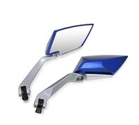 Espejos Retrovisores Universales 1 Par De Espejos Laterales Para Motocicleta Con Apariencia Fibra Carbono Retrovisores Accesorios Deportivos Para Universal Retrovisores Moto