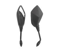 Espejos Retrovisores Universales De 8 Mm Y 10 Mm Para Motocicleta Y Scooter Para Suzuki GS500(Carbon 8mm)