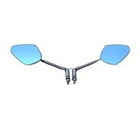 Espejos Retrovisores Universales Espejo retrovisor lateral Universal para motocicleta, espejo de aluminio CNC plegable anticaída, 8mm/10mm Retrovisores Moto