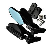 Espejos Scooter 2 Uds Accesorios De Motocicleta Espejos Retrovisores para Kawasaki para Ninja 250 500 ZX6 ZX7 ZX9 ZX10 ZX12 Todos Los Años
