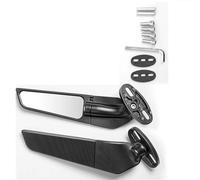 Espejos Scooter Espejo Retrovisor Lateral De ala Viento Motocicleta para Kawasaki para Ninja 250 300 400 650 ZX6R ZX12R ZX14 ZX14R ZZR1400