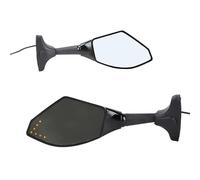 Espejos Scooter Espejos Retrovisores De Motocicleta Señal Giro para Kawasaki ZX750 ZX6R ZX-9R ZX10R ZX12R ER6F Z750S para Ninja 250R