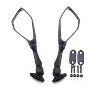 Espejos Scooter Espejos Retrovisores Negros para Motocicleta para Kawasaki para Ninja ZX4R ZX4RR ZX25R 2021-2024