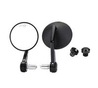 Espejos Scooter para Ducati 888 849 851 749 898 1098 1198 Espejos Retrovisores De Extremo Barra Motocicleta CNC Aluminio 22mm(Round Bundle25)