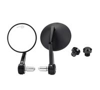 Espejos Scooter para Ducati 888 849 851 749 898 1098 1198 Espejos Retrovisores De Extremo Barra Motocicleta CNC Aluminio 22mm(Round Bundle14)