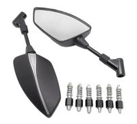 Espejos Scooter para Suzuki Burgman AN125 AN250 AN400 AN650 Espejos Retrovisores Laterales Ajustables para Motocicleta(Titanium5)