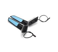Espejos Sigilosos S1000RR Con Indicador De Señal De Giro LED, Compatibles Con BMW,S1000 RR, Espejos De Motocicleta, Kits De Espejos Deportivos Winglets(No light)