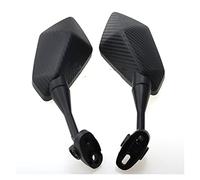 Espejos Traseros Retrovisor para Motocicleta, Lateral para Yamaha YZF600 YZF R1 R6 R3 R125 R25 R15 2003-2009 (Color: Fibra de Carbono)