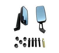 Espejosmoto Espejos Retrovisores Para Motocicleta De 8/10MM Juego Cromado/negro Laterales Para Motocicletas Espejo Retrovisor Moto(Black Mirrors)