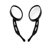 Espejosmoto Juego De Espejos Retrovisores Universales Para Motocicleta Espejo Retrovisor Moto(Black)