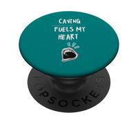 Espeleología alimenta mi corazón Cave Explorer Espeleología Pasatiempo PopSockets PopGrip Adhesivo