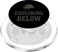 Espeleología Cueva Ciencia Espeleología Estudiante Geología Trabajo de campo PopSockets PopGrip para MagSafe