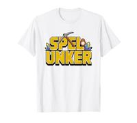 Espeleologo Casco Linterna Luz Cueva Explorador Subterraneo Camiseta