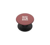 Espeluznante Halloween Vibes and Good Books Lindo Fantasma PopSockets PopGrip Adhesivo