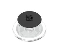 Espeluznante Halloween Vibes and Good Books Lindo Fantasma PopSockets PopGrip para MagSafe