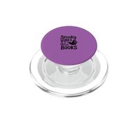 Espeluznante Halloween Vibes and Good Books Lindo Fantasma PopSockets PopGrip para MagSafe
