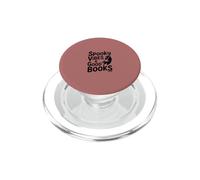 Espeluznante Halloween Vibes and Good Books Lindo Fantasma PopSockets PopGrip para MagSafe