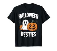 Espeluznantes y Divertidas Amigas de Halloween, Amigos, Hombres, Mujeres y niños Camiseta