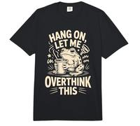 Espera, déjame Pensar Demasiado en Esta Rana Comfort Colors Adult Heavyweight T-Shirt