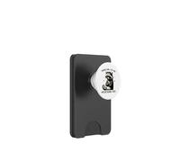 Espera, déjame pensar demasiado en este divertido mapache sarcástico PopSockets PopWallet para MagSafe