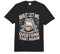 Espera, déjame Pensar Demasiado eso Otra Vez Rana Comfort Colors Adult Heavyweight T-Shirt