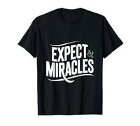 Espera Milagros con una Paloma pacífica Camiseta
