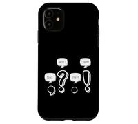 Espera, ¿Qué? Detente. Estoy de Acuerdo! Puntuación del Profesor de gramática Carcasa para iPhone 11