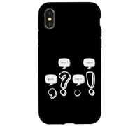 Espera, ¿Qué? Detente. Estoy de Acuerdo! Puntuación del Profesor de gramática Carcasa para iPhone X/XS