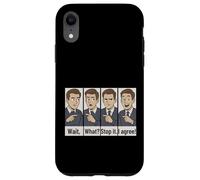 Espera, ¿Qué? Detente. Estoy de Acuerdo! Puntuación del Profesor de gramática Carcasa para iPhone XR