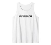 Espera, Soy Cabra, Divertido más Grande Camiseta sin Mangas