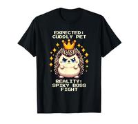 Esperado: Mascota de peluche. Realidad: Pelea con jefes puntiagudos Camiseta