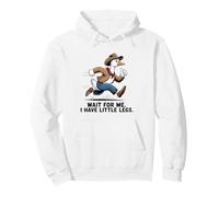 Espérame, Tengo piernas pequeñas Sudadera con Capucha