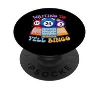 Esperando a Gritar Bingo PopSockets PopGrip Adhesivo