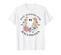 Esperando la flor fantasma de Halloween Camiseta