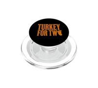 Esperando Madre ama a Turquía por Dos embarazos Divertidos PopSockets PopGrip para MagSafe